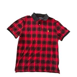 POLO RL Slim Fit Buffalo Paid Polo Shirt Men’s L